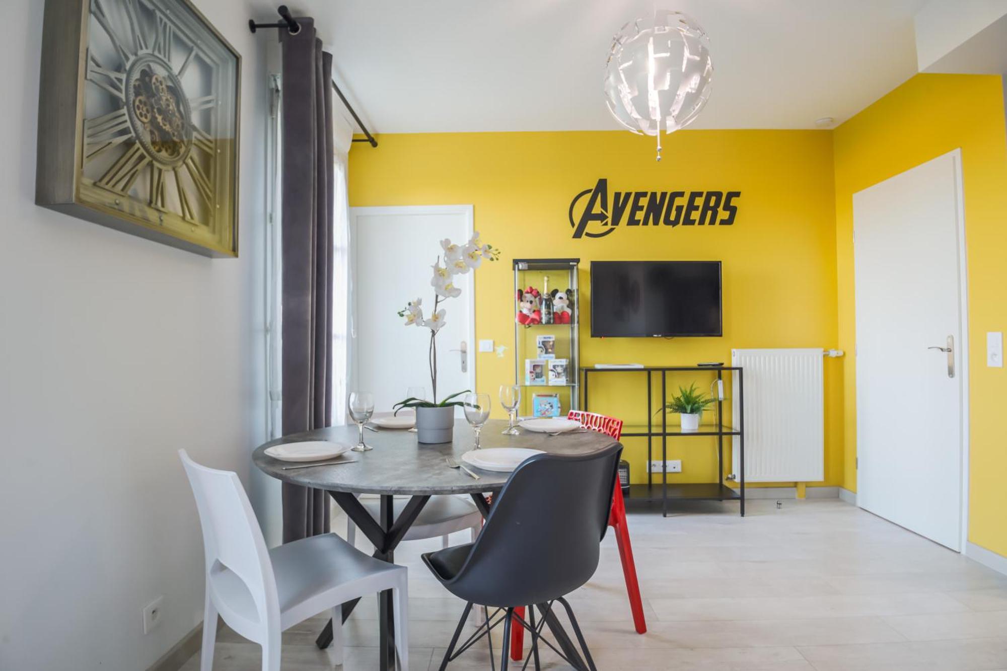 Air-Conditioned Apartment, Walking Distance To Disney - Disney Magical Homes, Paris Serris Exteriör bild