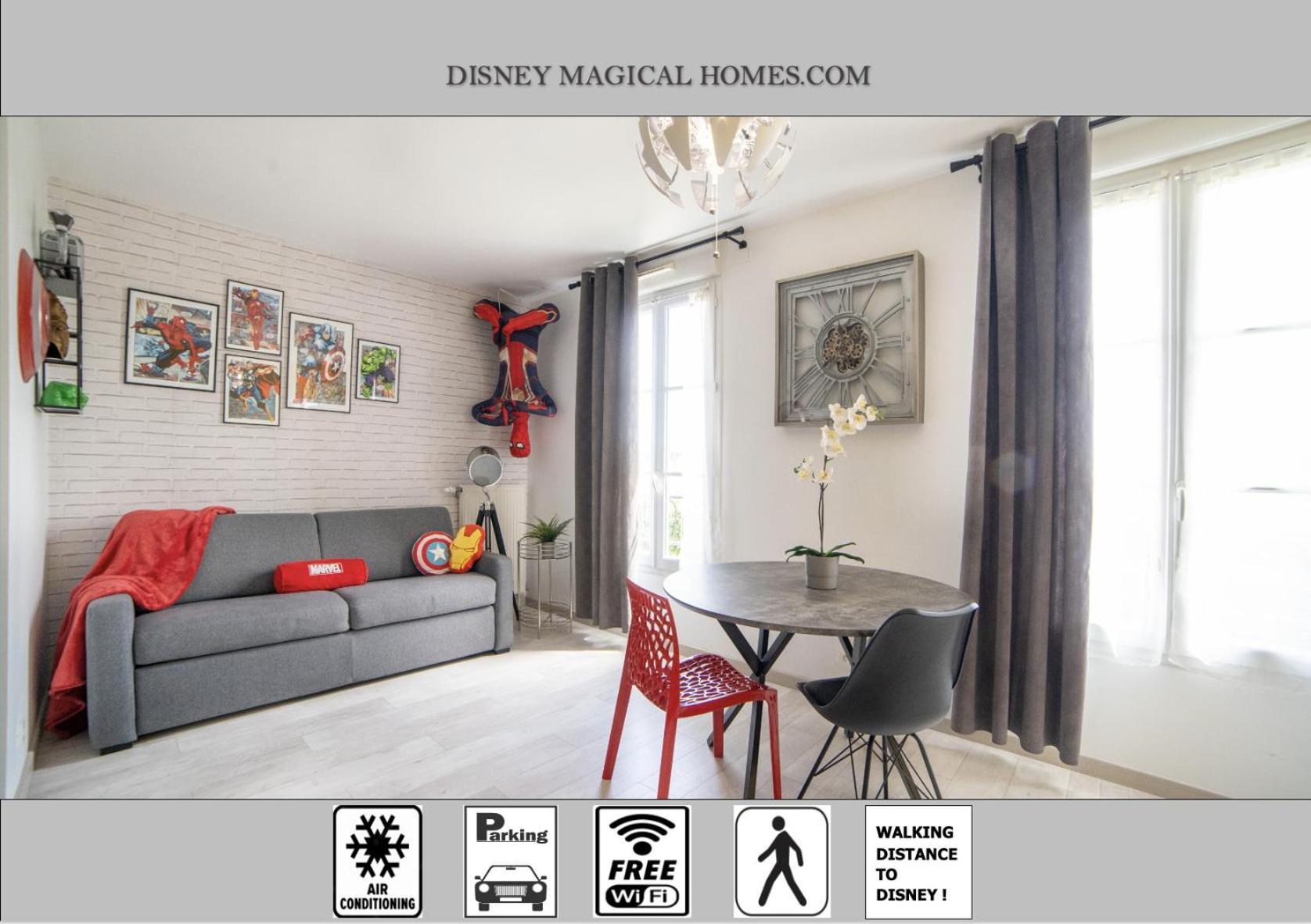 Air-Conditioned Apartment, Walking Distance To Disney - Disney Magical Homes, Paris Serris Exteriör bild